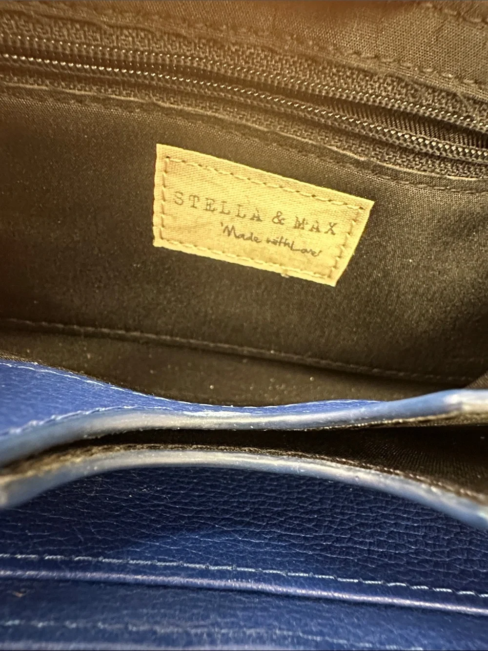 Stella and Max Blue Women's Envelope Wallet